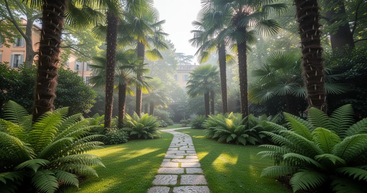 Comment créer un jardin exotique résistant aux maladies sous nos climats tempérés