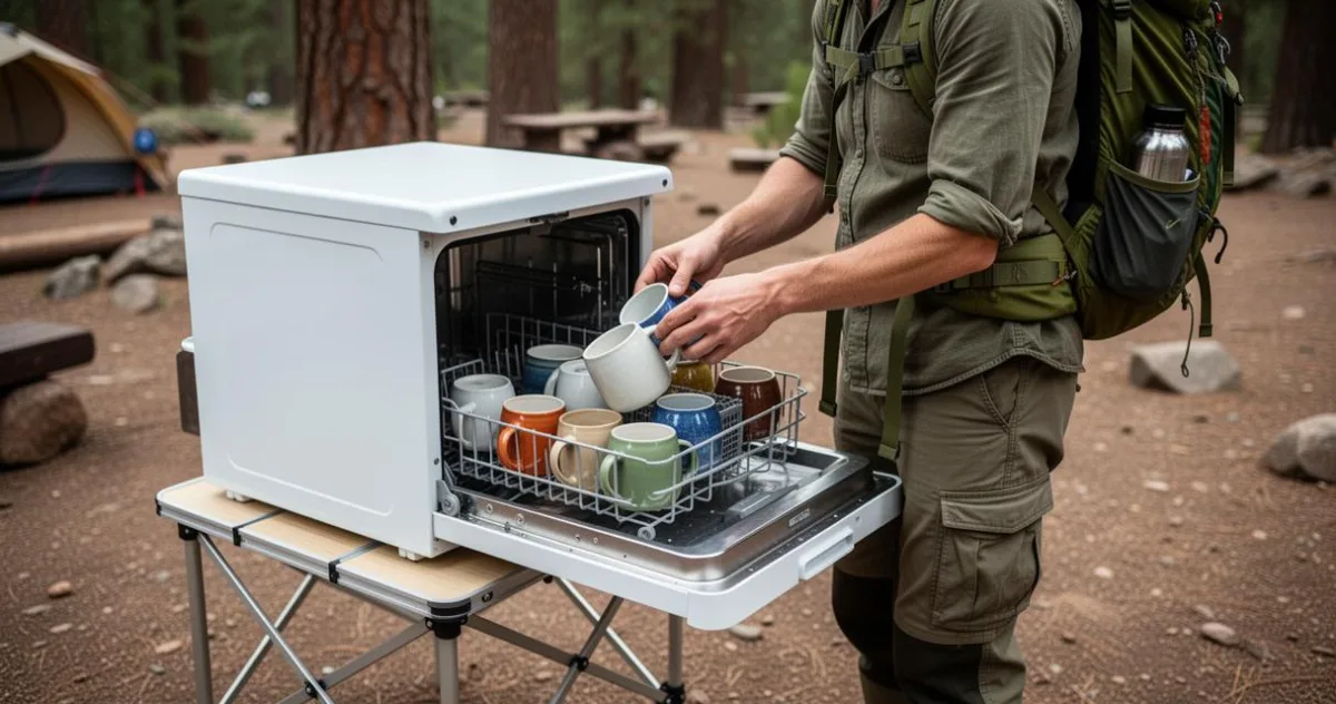 Comparatif : quel mini lave-vaisselle autonome choisir pour réduire sa consommation d'eau en voyage ? – image 2