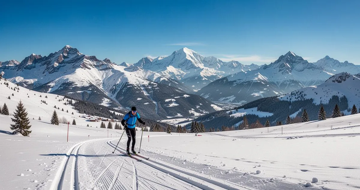 Évasion hivernale : pourquoi faire du ski de fond à Sur-Lyand-Grand-Colombier est une expérience incontournable