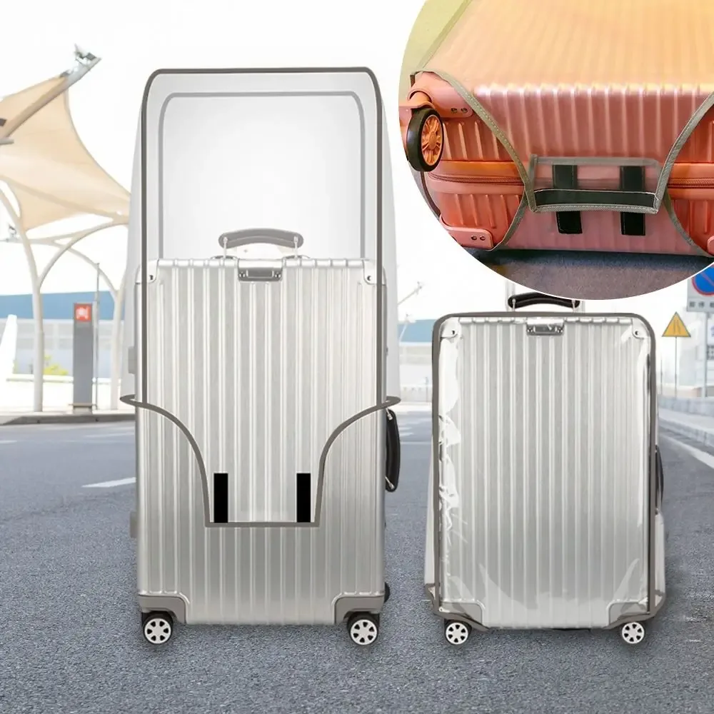 Housse de valise transparente en PVC