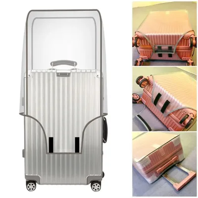 Housse de valise transparente en PVC – image 2