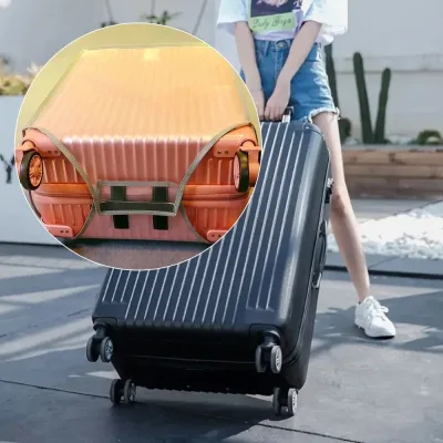 Housse de valise transparente en PVC – image 3