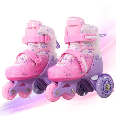 Patins à roulettes lumineux enfant