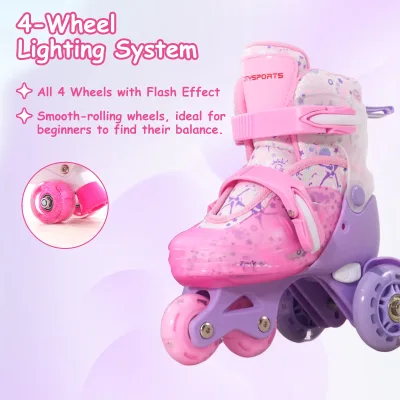 Patins à roulettes lumineux enfant – image 3