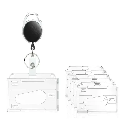 Porte-cartes uni à fermeture éclair – image 2
