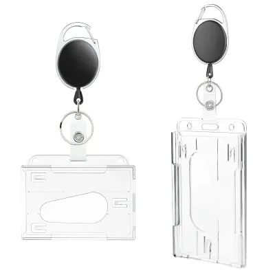 Porte-cartes uni à fermeture éclair – image 3