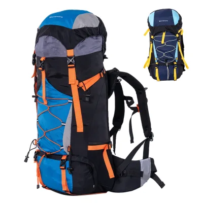 Sac à dos de randonnée pliable 60 L en nylon