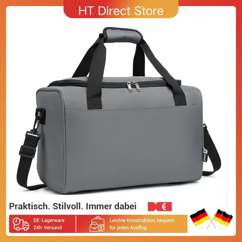 Sac de voyage cabine en Oxford, 40 × 20 × 25 cm