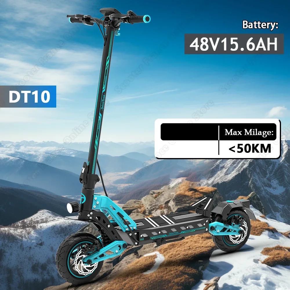 Trottinette électrique DT10 à double suspension