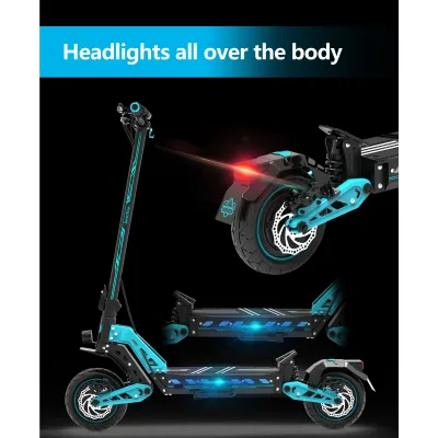 Trottinette électrique DT10 à double suspension – image 2