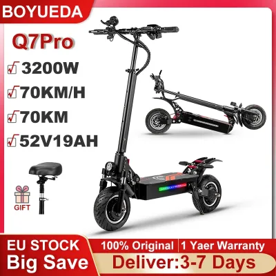 Trottinette électrique pliable double moteur
