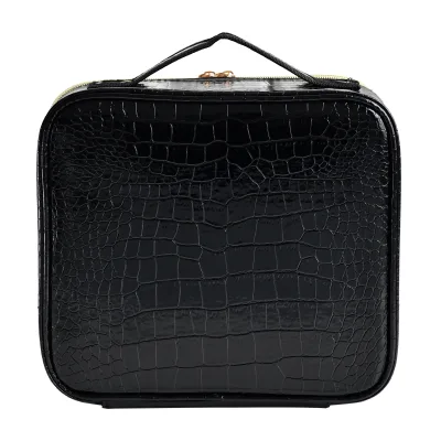 Trousse de toilette simili cuir portable – image 3