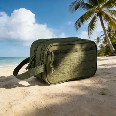 Trousse de toilette tactique en polyester